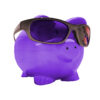 Cochon mauve seul gauche